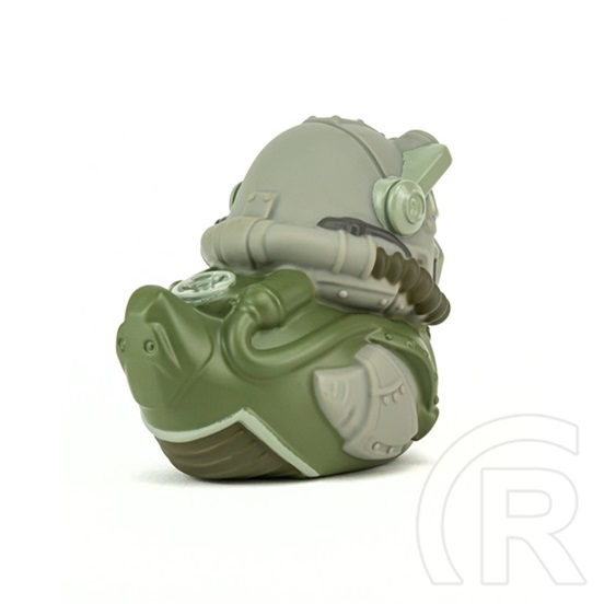 Numskull Tubbz - Fallout T-51 gumikacsa (dobozos, hivatalos Bethesda licenc, PVC, kb. 9 cm)