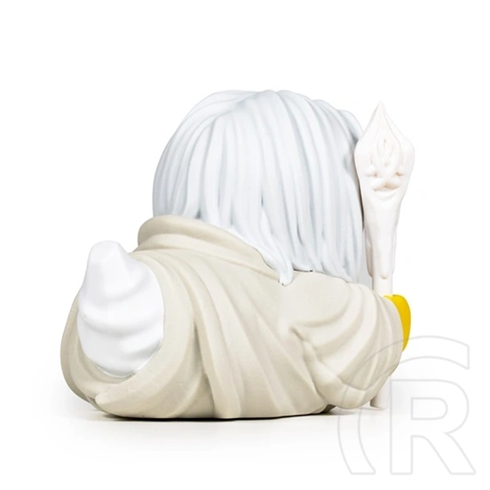 Numskull Tubbz Boxed - A Gyűrűk Ura "Gandalf the White" gumikacsa (dobozos, gyűjtői, kb. 9 cm, PVC, fehér)