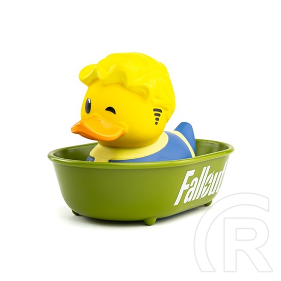Numskull Tubbz Boxed - Fallout Vault Boy gumikacsa (dobozos, PVC, kb. 9 cm)