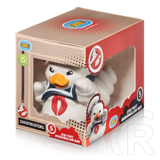 Numskull Tubbz Boxed - Ghostbusters Stay Puft gumikacsa (dobozos, hivatalos licenc, PVC, kb. 9 cm)