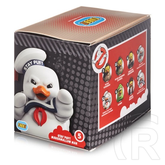Numskull Tubbz Boxed - Ghostbusters Stay Puft gumikacsa (dobozos, hivatalos licenc, PVC, kb. 9 cm)