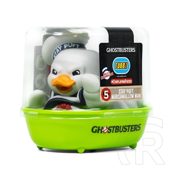 Numskull Tubbz Boxed - Ghostbusters Stay Puft gumikacsa (dobozos, hivatalos licenc, PVC, kb. 9 cm)