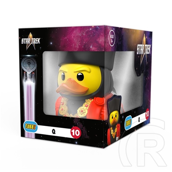 Numskull Tubbz Boxed Star Trek Q gumikacsa (dobozos, licencelt)