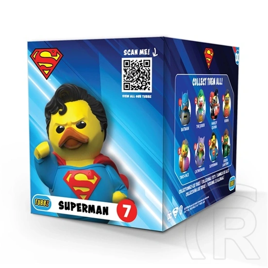 Numskull Tubbz Boxed gumikacsa (DC Comics, Superman)