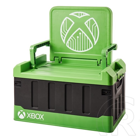 Numskull Xbox Series tároló szék (Xbox dizájn, kihúzható, összecsukható, rejtett tárolórekesz, tartós, max. terhelés <10
