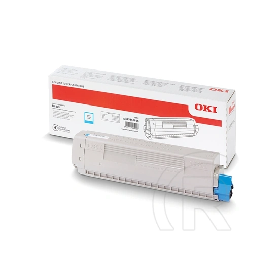 Oki MC873 toner (10.000 oldal, ciánkék)