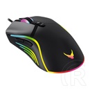 Omega VARR RGB optikai egér (USB, fekete)