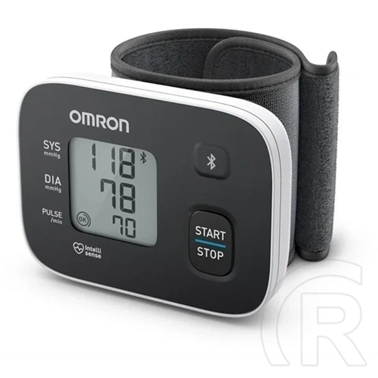 Omron RS3 Intelli IT Intellisense csuklós okos-vérnyomásmérő Bluetooth adatátvitellel