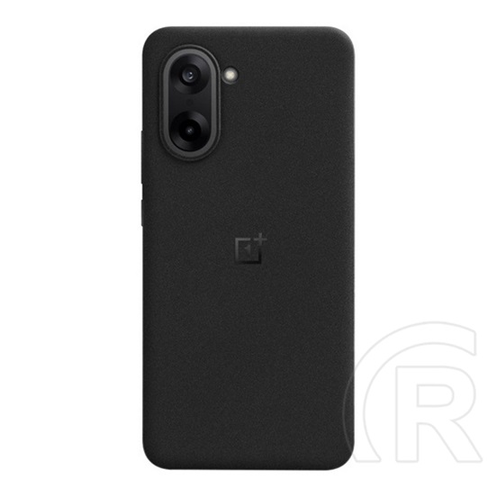 Oneplus Nord CE5 sandstone szilikon telefonvédő (ultravékony, műanyag hátlap, mágneses) fekete