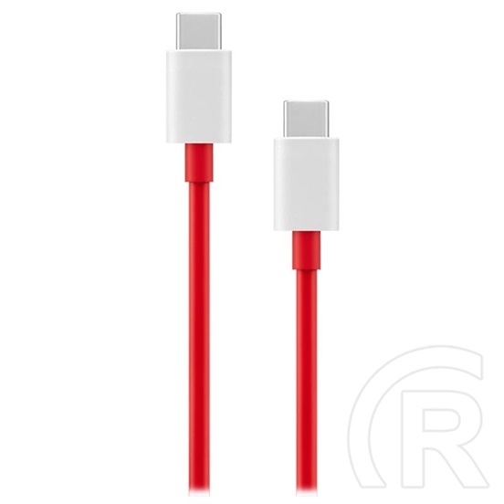 Oneplus Warp USB adat- és töltőkábel (C dugó / dugó, 65W, 1,5 m, piros)