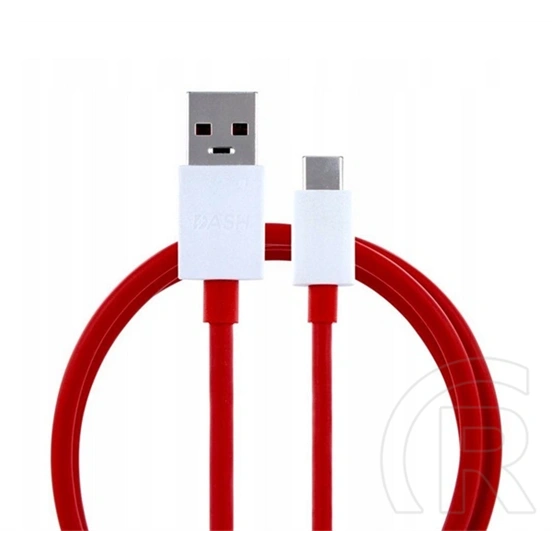 Oneplus adatkábel (usb - type-c, gyorstöltő, törésgátló, 95cm) piros