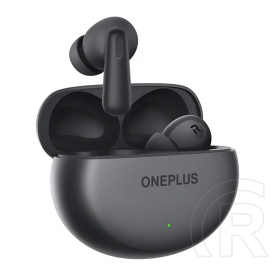 Oneplus buds 3 bluetooth fülhallgató sztereo (v5.3, tws, mikrofon, aktív zajszűrő, vízálló + töltőtok) sötétszürke
