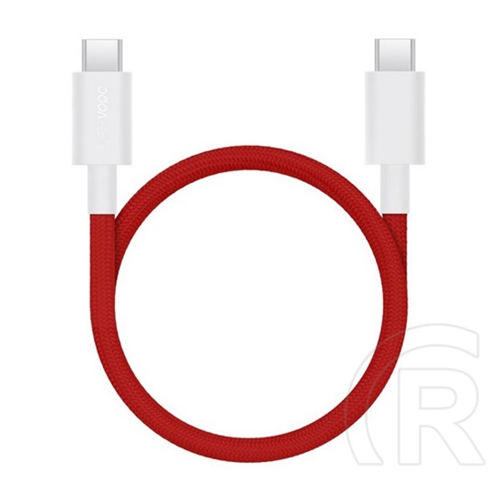Oneplus supervooc adatkábel (type-c - type-c, 100w, gyorstöltő, 120cm) piros