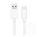 Oppo B884 USB adat- és töltőkábel (A dugó / C dugó, 1 m, fehér)