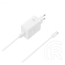 Oppo supervooc hálózati töltő usb aljzat (100w, gyorstöltő + type-c kábel) fehér