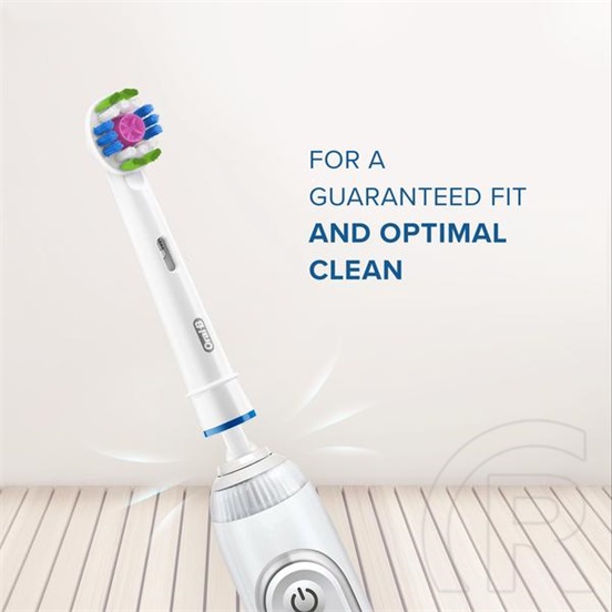 Oral-B EB18-4 3D White elektromos fogkefe pótfej (4 db)