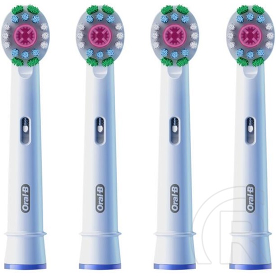 Oral-B EB18-4 3D White elektromos fogkefe pótfej (4 db)