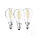Osram Base Filament LED kisgömb izzó 4 W 470 lm E14 (meleg fehér) 3 db