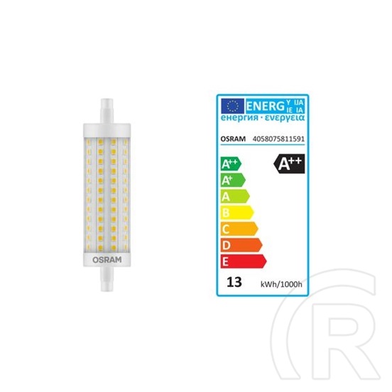 Osram Star 12,5 W/827 100 R7S 1521 lumen LED ceruza izzó