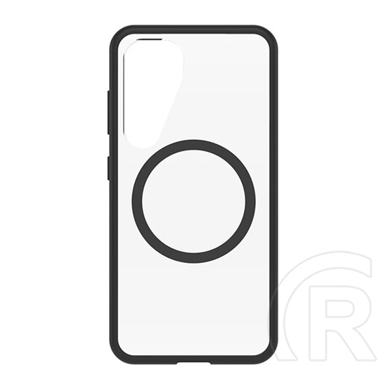 Otterbox Samsung Galaxy S25 Plus (SM-S936) react szilikon telefonvédő (erős ütésálló, légpárnás sarok, magsafe) fekete