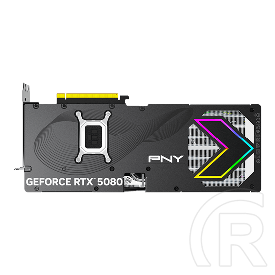 PNY GeForce RTX5080 ARGB EPIC-X Overclocked Triple Fan VGA (PCIE, 16 GB GDDR7, 256 bit, 3xDP+HDMI)