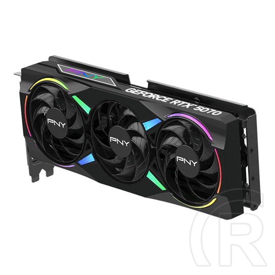 PNY GeForce RTX 5070 Epic-X RGB OC VGA (PCIE, 12 GB GDDR7, 192 bit, 3xDP+HDMI)