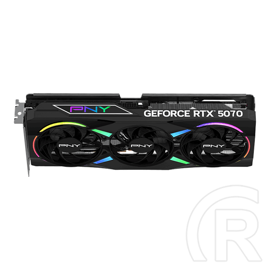 PNY GeForce RTX 5070 Epic-X RGB OC VGA (PCIE, 12 GB GDDR7, 192 bit, 3xDP+HDMI)