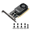 PNY Quadro P1000 OEM VGA (PCIE, 4 GB GDDR5, 128 bit, LP, 4xMiniDP)