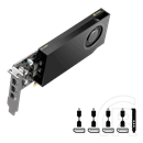 PNY RTX A1000 VGA (PCIe 4.0, 8 GB GDDR6, 128 bit, 4xMiniDP)