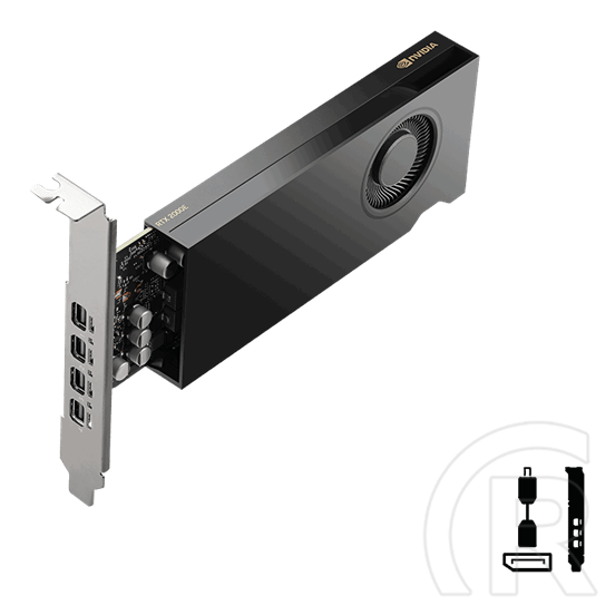 PNY RTX A2000E ADA OEM VGA (PCIE, 16 GB GDDR6, 4xMiniDP)
