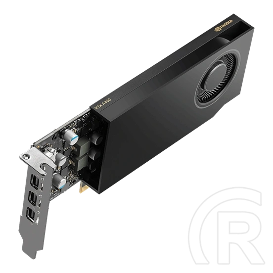 PNY RTX A400 OEM VGA (PCIe 4.0, 4 GB GDDR6, 64 bit, 4xMiniDP)