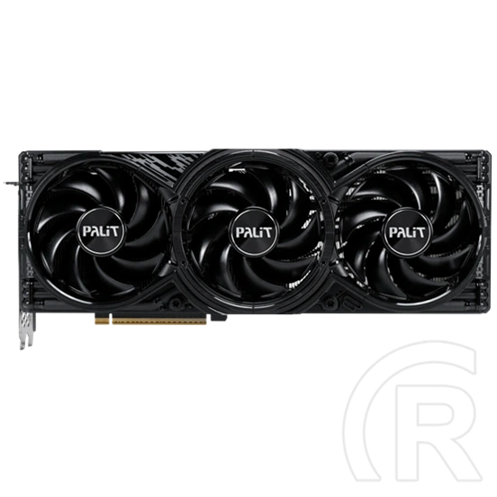 Palit GeForce RTX5080 GamingPro OC VGA (PCIe 5.0, 16 GB GDDR7, 256 bit, 3xDP+HDMI, fekete)