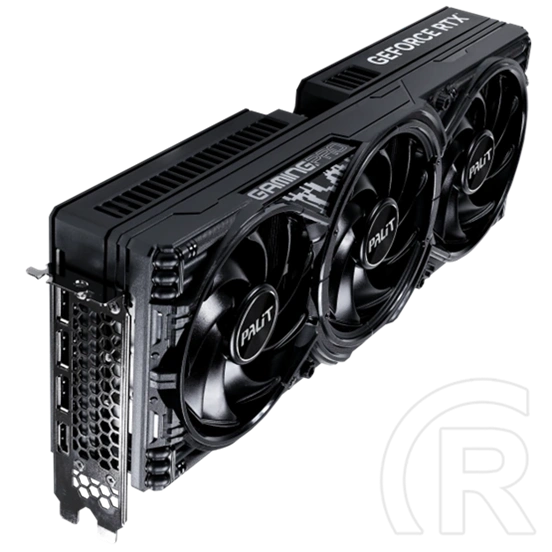 Palit GeForce RTX5080 GamingPro OC VGA (PCIe 5.0, 16 GB GDDR7, 256 bit, 3xDP+HDMI, fekete)