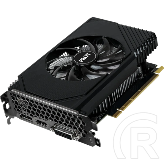 Palit GeForce RTX 3050 StormX VGA (PCIe 4.0, 6 GB GDDR6, 96 bit, 1xDP, 1xHDMI, 1xDVI-D, passzív hűtés, fekete)