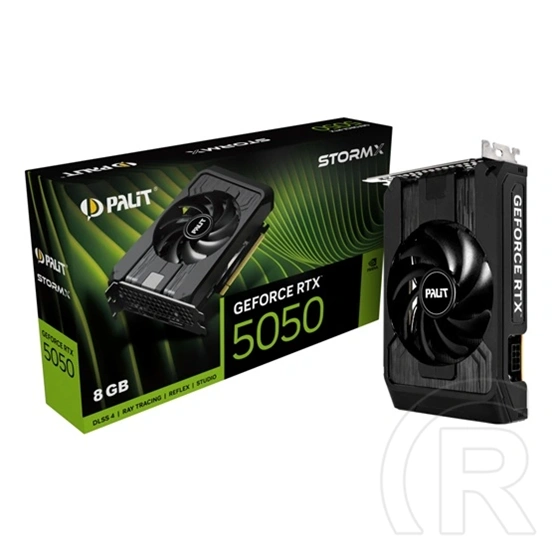 Palit GeForce RTX 5050 StormX VGA (PCIe 5.0, 8 GB GDDR6, 128 bit, 3xDP+HDMI)