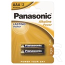Panasonic Alkaline Power mikro elem (2 db, 1.5V, AAA)