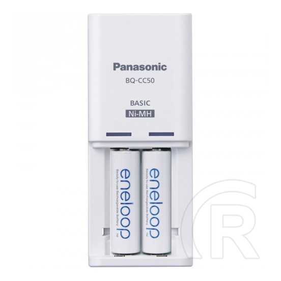 Panasonic BQ-CC50 akkutöltő + 2 db 1900 mAh Eneloop AA akkumulátor