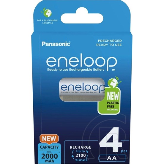 Panasonic Eneloop ceruza akkumulátor (4 db, 2000 mAh, Ni-MH, AA)