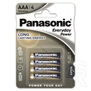 Panasonic Everyday Power elem (4 db, 1.5V, AAA)
