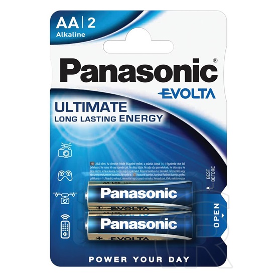 Panasonic Evolta elem (2 db, 1.5V, AA)