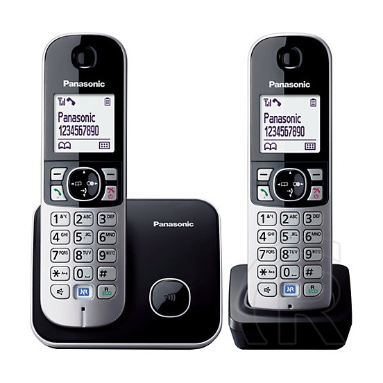 Panasonic KX-TG6812PDB Duo vezeték nélküli DECT telefon