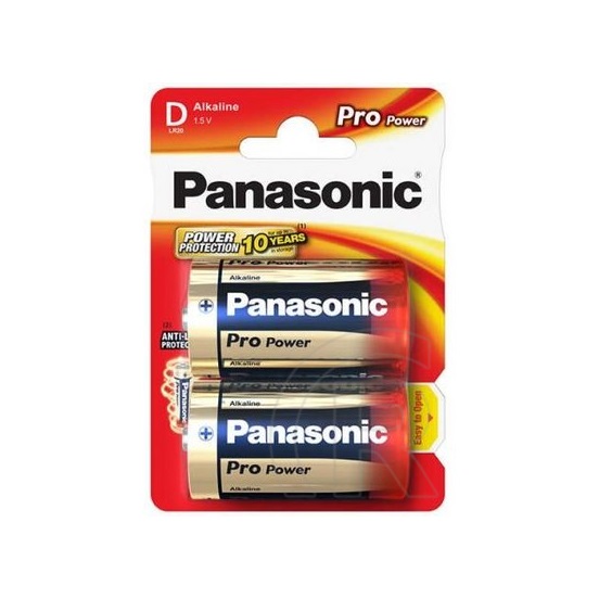 Panasonic Pro Power elem (2 db, LR20/D)