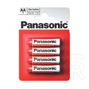 Panasonic Red Zinc cink-mangán elem (4 db, 1.5V, AA)