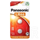 Panasonic LR44 alkáli gombelem (2 db / csomag)