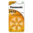 Panasonic PR13 cink-levegő elem (6 db / csomag, PR48)