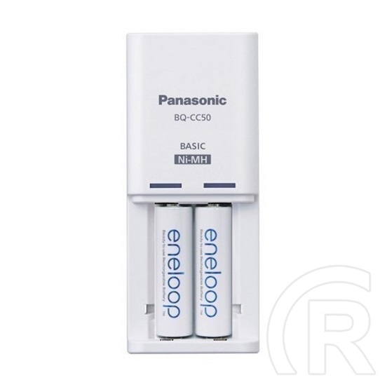 Panasonic eneloop K-KJ50MCD20E akkutöltő + akkumulátor (2 db , 2000 mAh, AA)