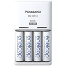 Panasonic eneloop K-KJ51MCD04E akkutöltő + akkumulátor (4 db , 800 mAh, AAA)