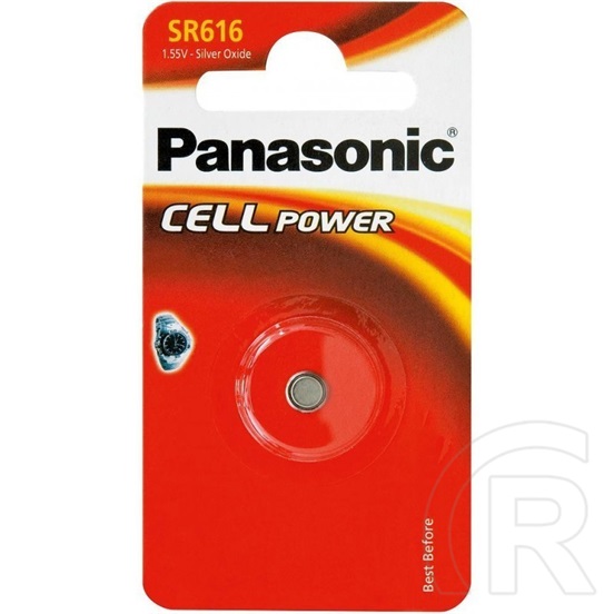 Panasonic ezüst-oxid óraelem (1,55V, SR-616)