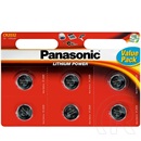 Panasonic CR2032 lítium gombelem (6 db / csomag)