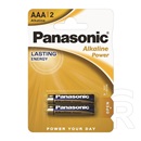 Panasonic pro power szupertartós elem (aaa, lr03apb, 1.5v, alkáli) 2db /csomag